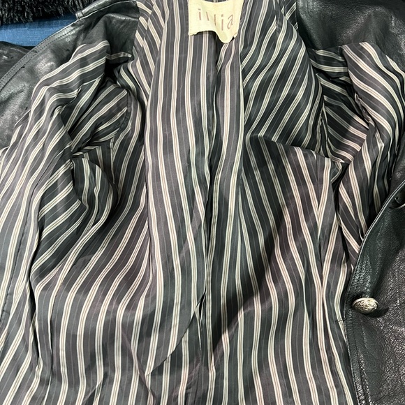 Illia women’s leather jacket size 6 - Picture 7 of 12